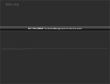 Tablet Screenshot of bbic.org